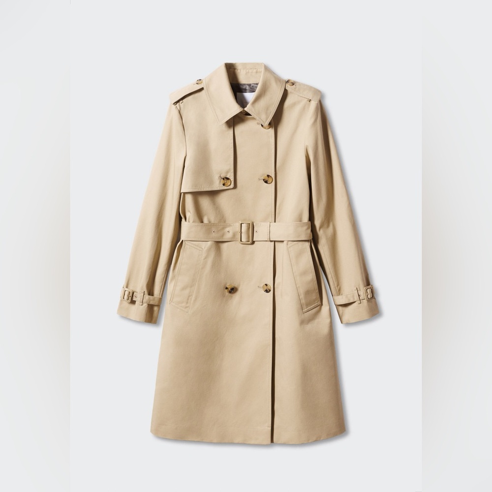 Classic Tan Trench Coat